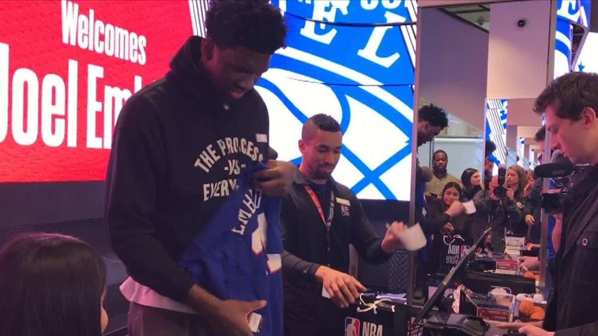 ESPN: Embiid brings The Process to NYC fans — Fanatics Inc