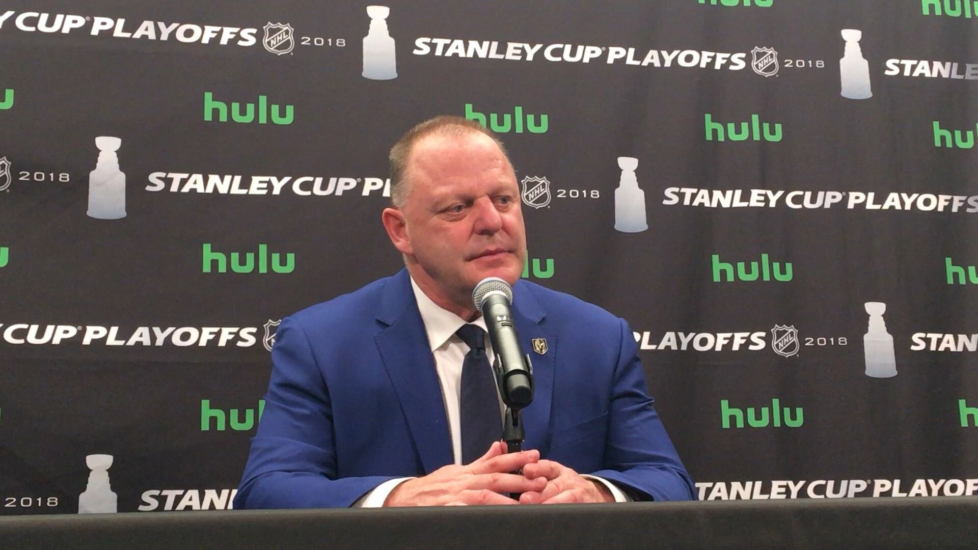 vegas-golden-knights-coach-gerard-gallant-on-the-atmosphere-for-the