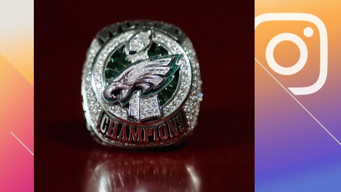 Eagles unveil Super Bowl rings - ESPN Video