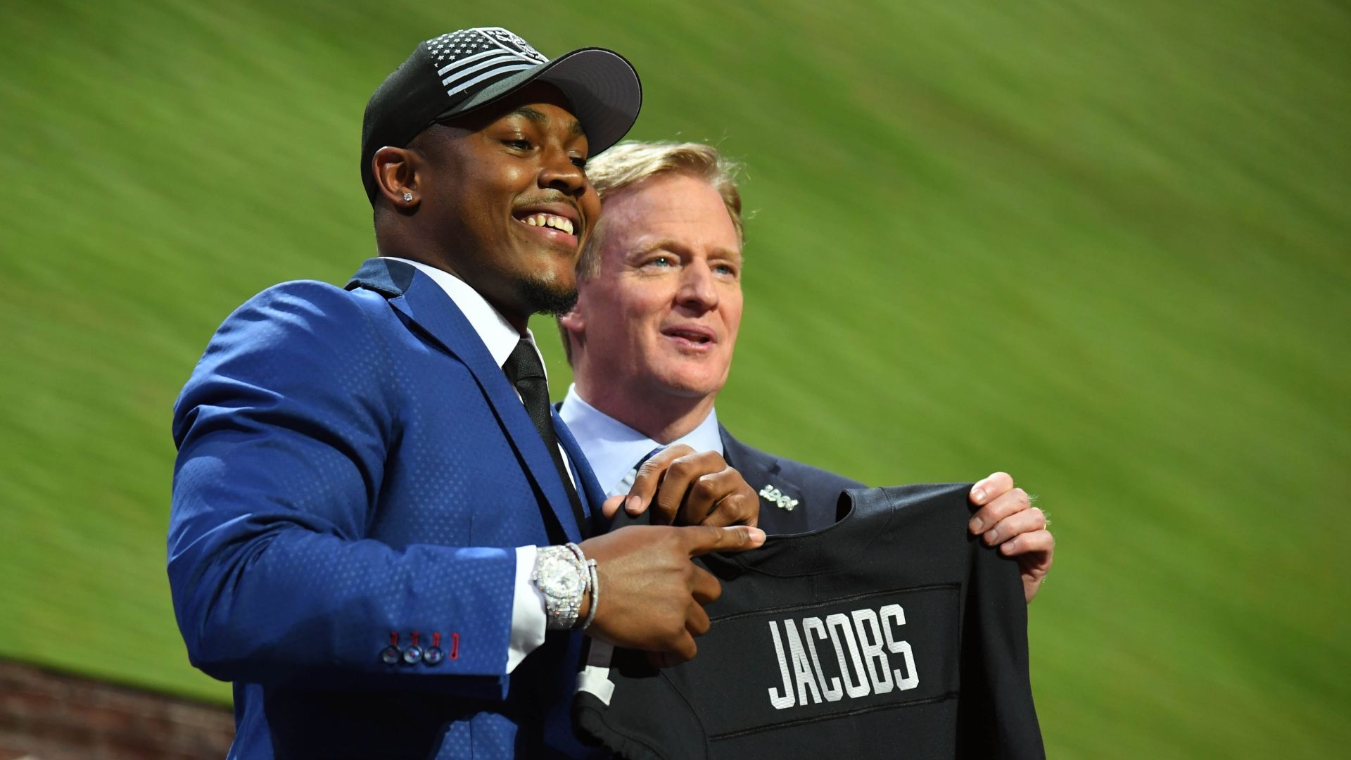 ProFootballTalk on X: As the running back market keeps shrinking, Josh  Jacobs would be wise to take the $10.1 million from the Raiders before it's  gone for good.  / X