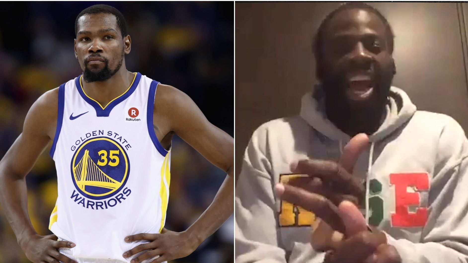 Draymond sounds off on KD's last season with GSW - ESPN Video