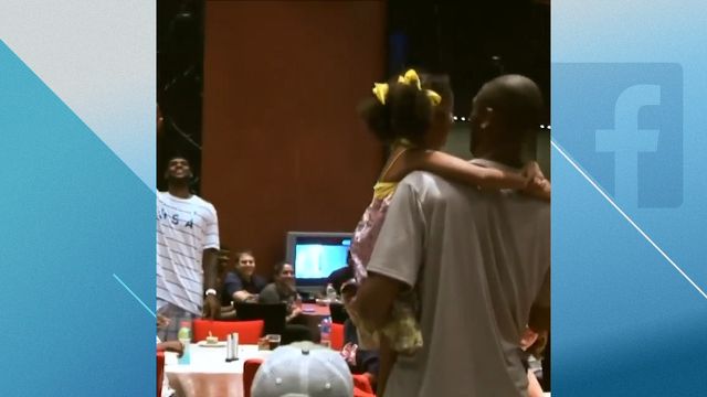 Team USA singing Happy Birthday to Kobe Bryant