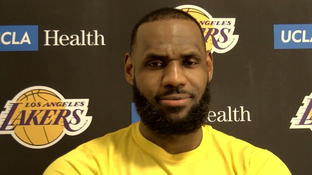 LeBron shares his side of story of back-and-forth with courtside fans ...