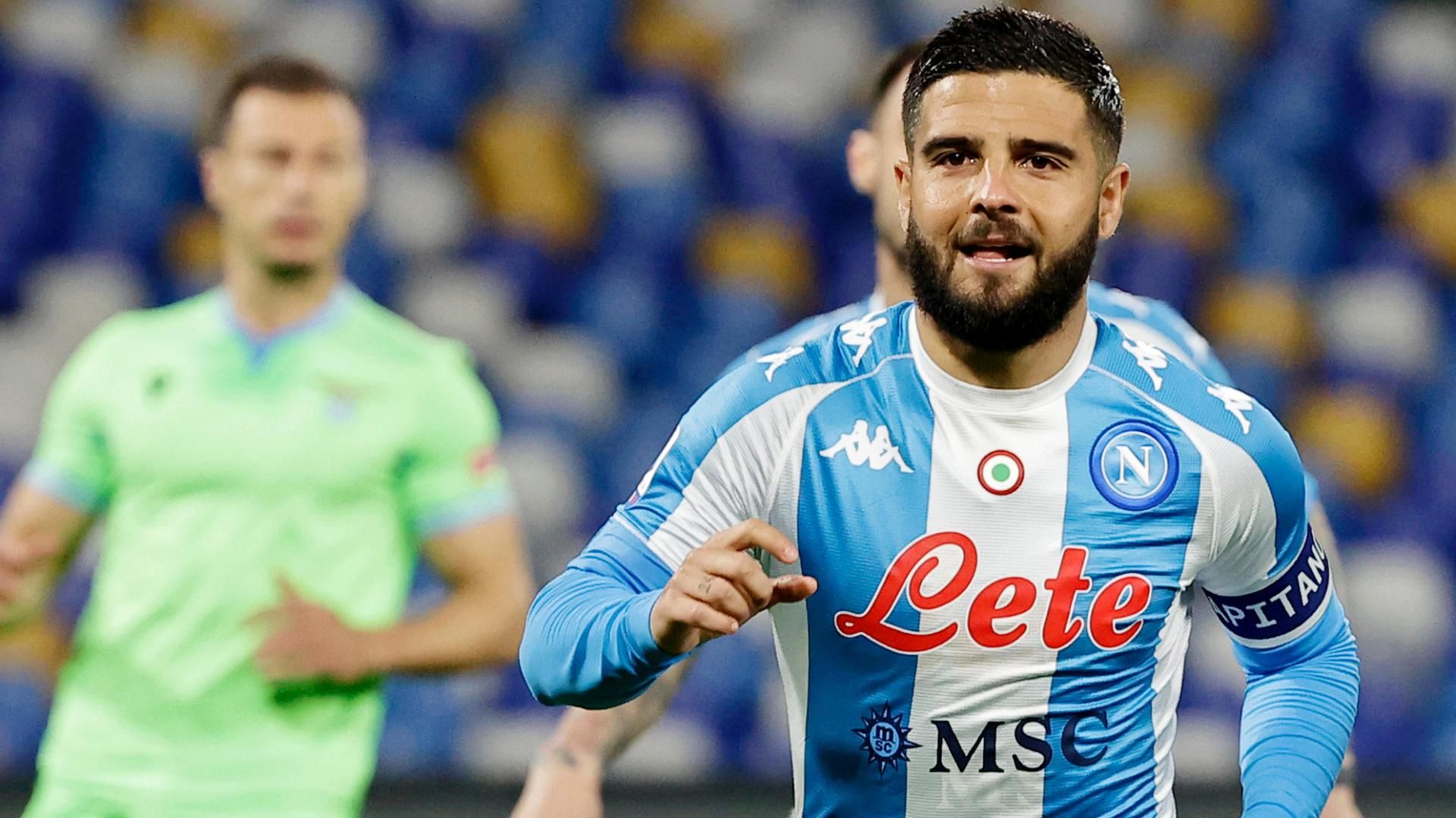 Lorenzo Insigne's brace lifts Napoli in rout vs. Lazio ...