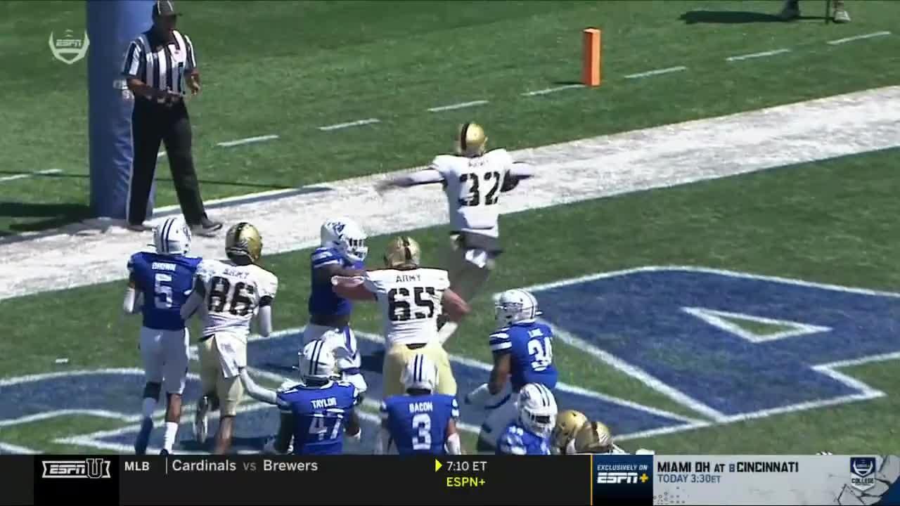 Touchdown! Riley Tyson scores vs. Georgia State Panthers - ESPN Video