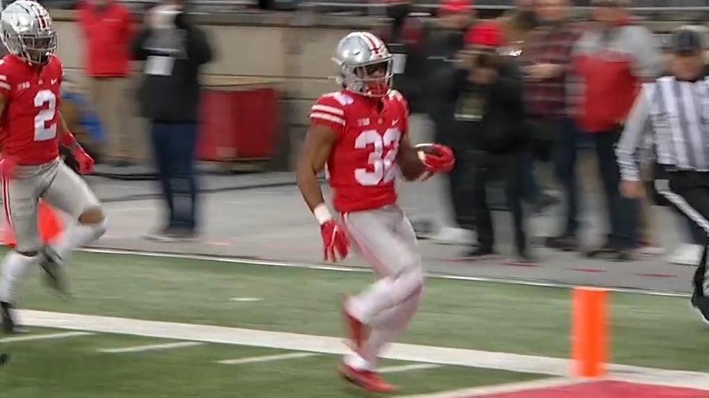 Treveyon Henderson Cashes In On Purdue's Fumble With A 57-yard Td 