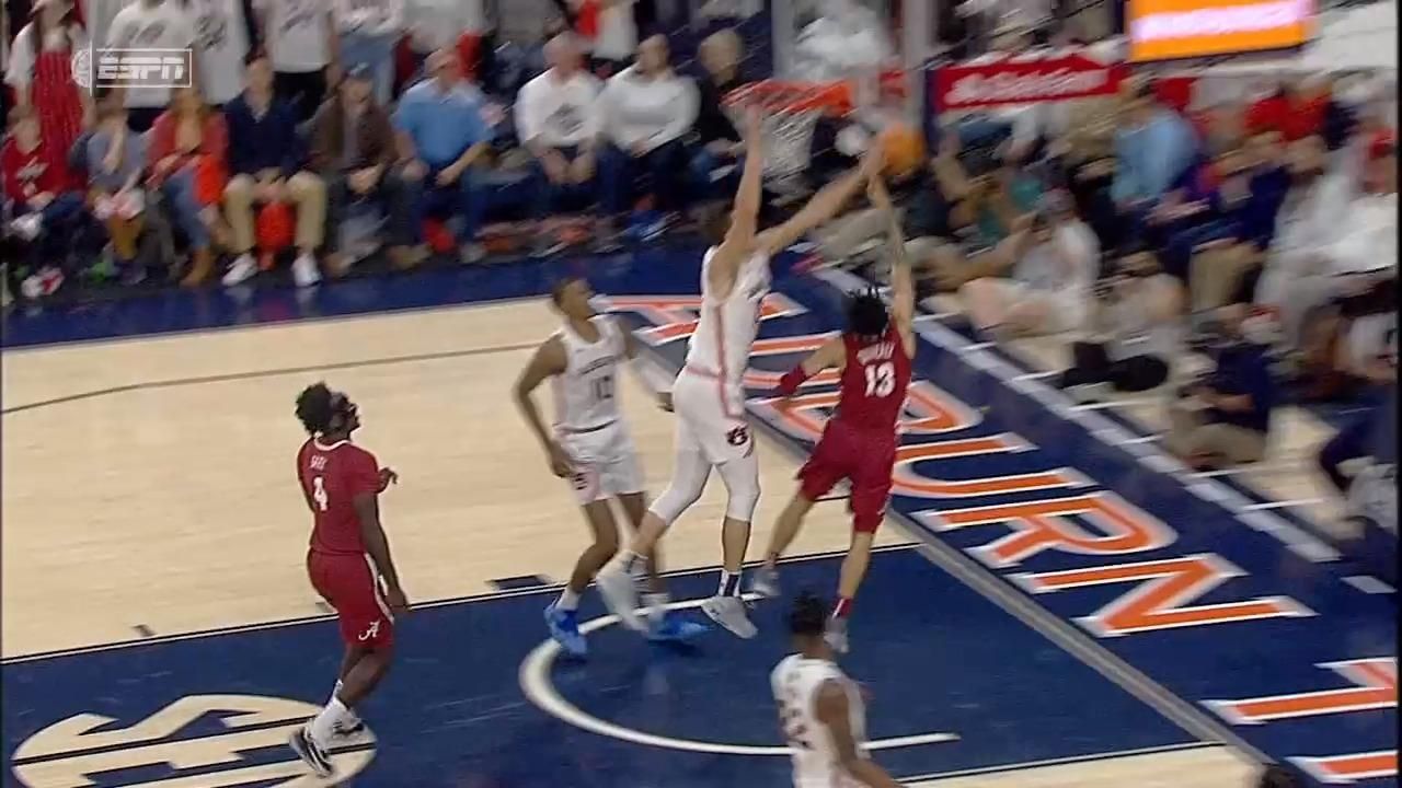 Check out this vicious stuff from Walker Kessler ESPN Video