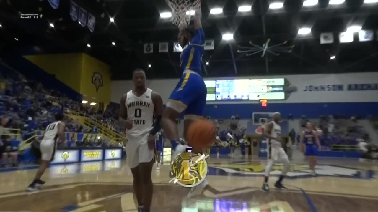 Johni Broome throws it down with authority for Morehead State ESPN Video