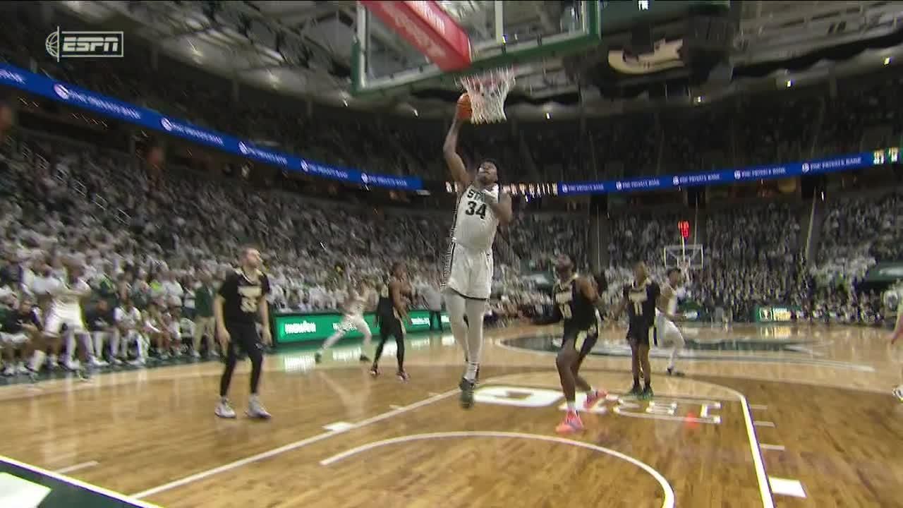 Julius Marble II gets up for the beautiful dunk ESPN Video