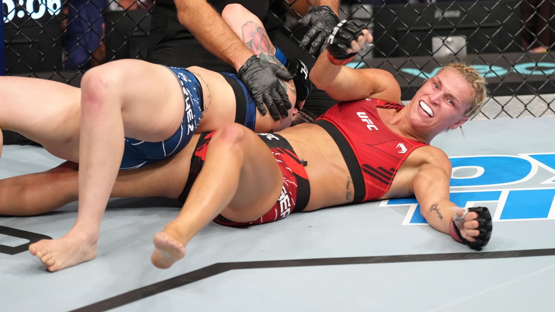 Stephanie Egger grabs impressive submission victory over Ailin Perez