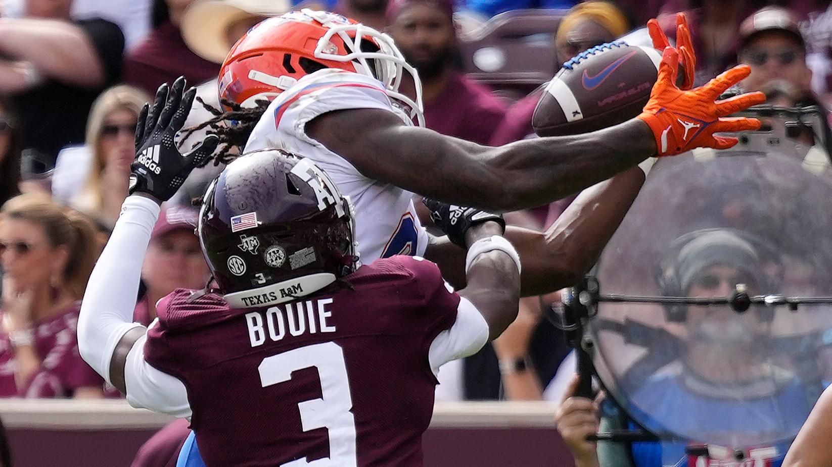 Ja'Quavion Fraziars hauls in highlightreel TD catch for Florida ESPN Video