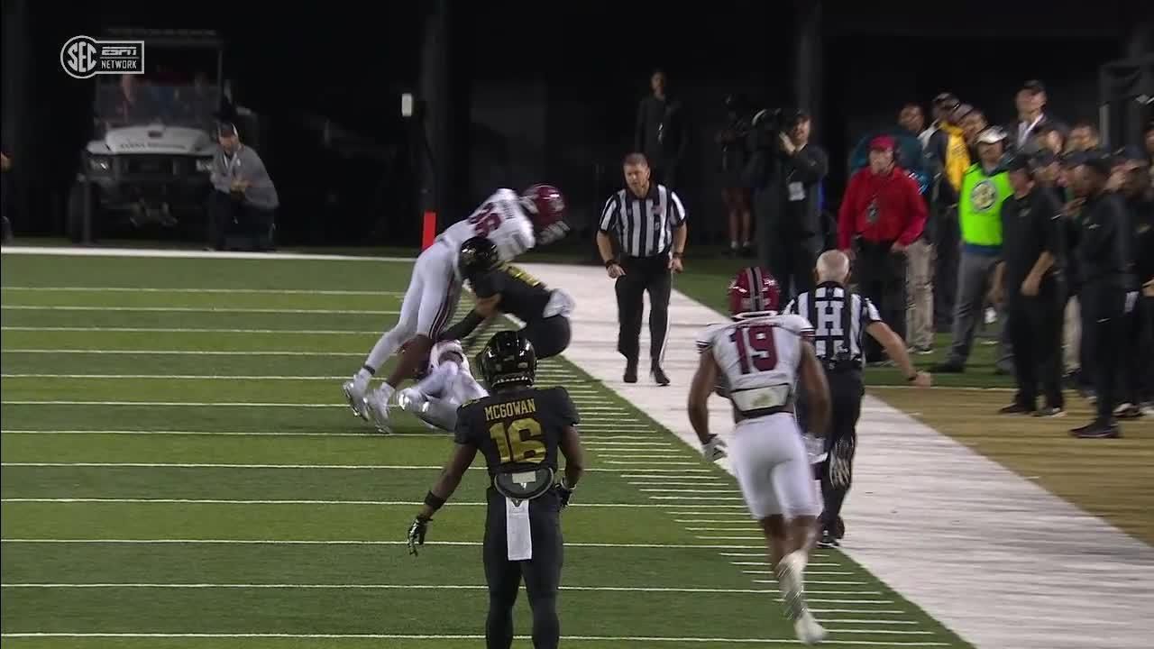 Darius Rush gets the pick vs. Vanderbilt ESPN Video