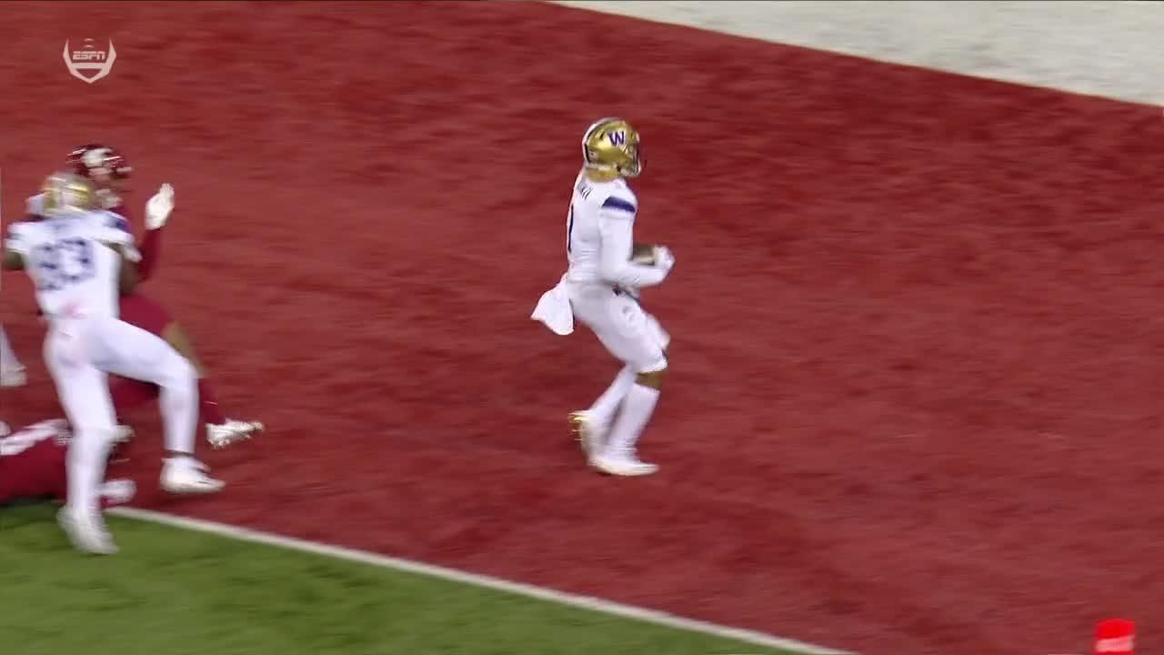 Rome Odunze rushes in for 5yard TD ESPN Video