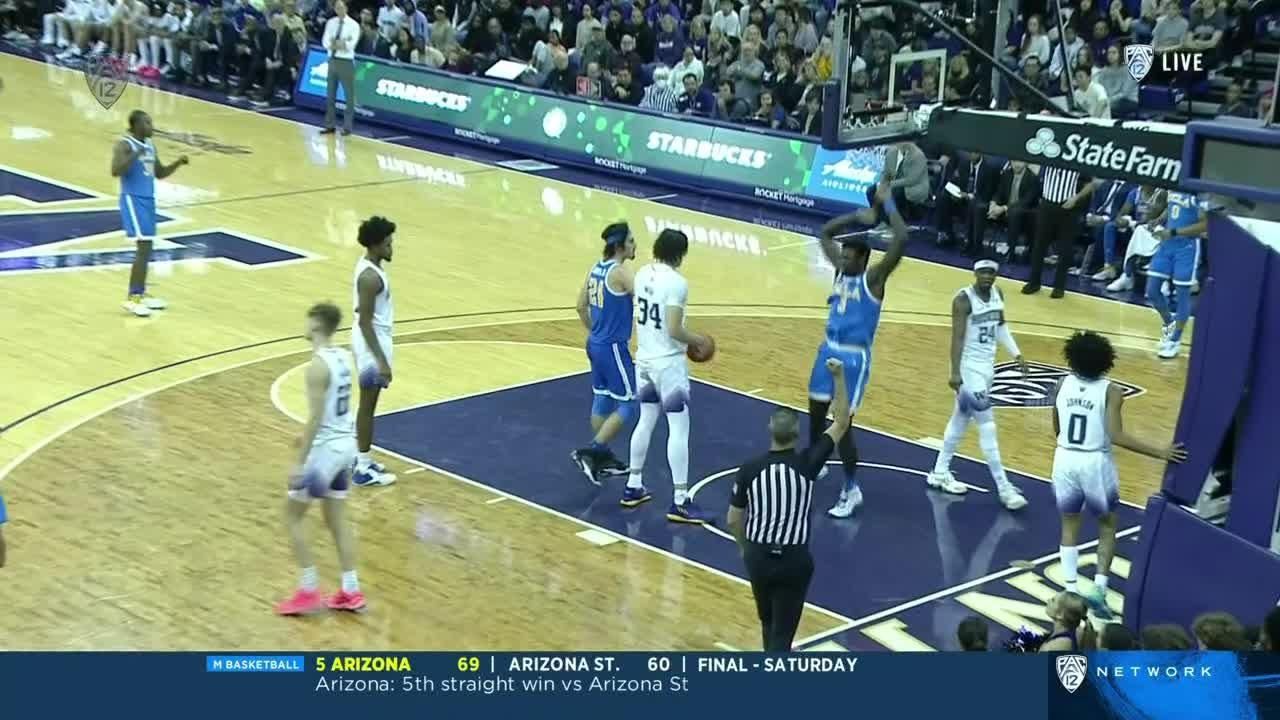 Jaime Jaquez Jr. shows off vision with nice dime vs. Washington Huskies