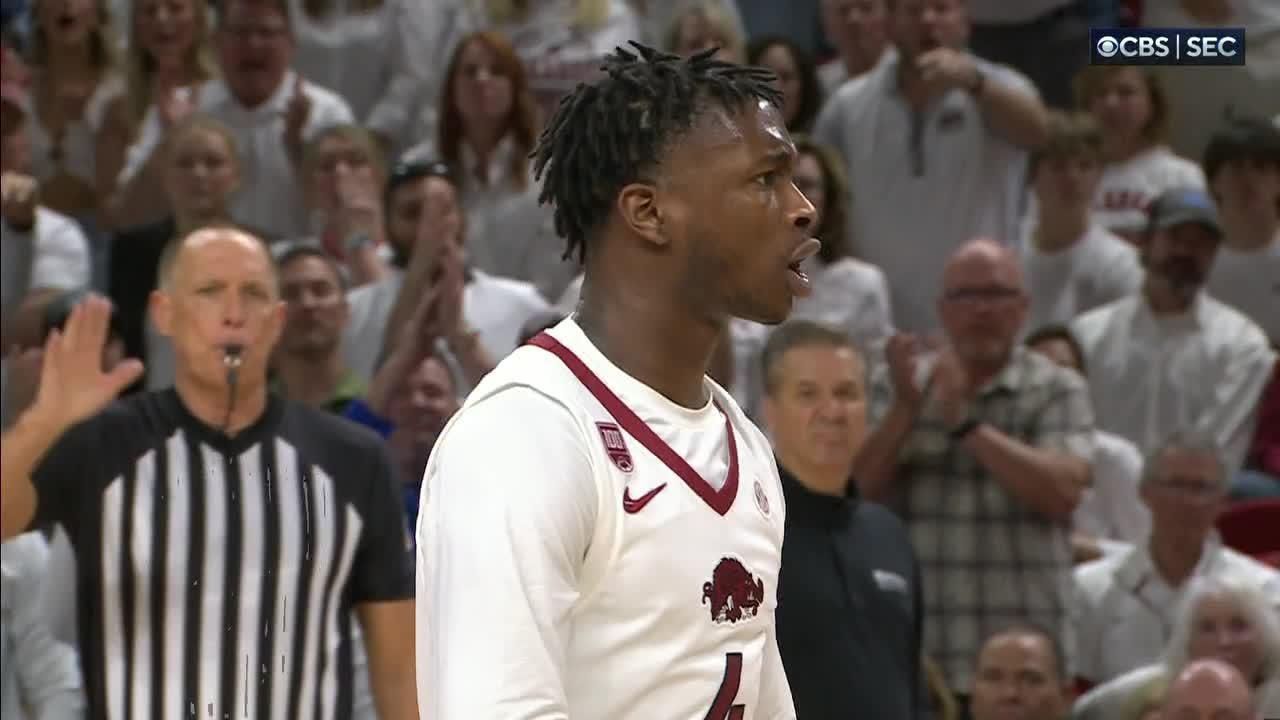 Arkansas Davonte Davis Ejected After Double Technical Foul ESPN Video arkansas-davonte-davis-ejected-after-double-technical-foul-espn-video