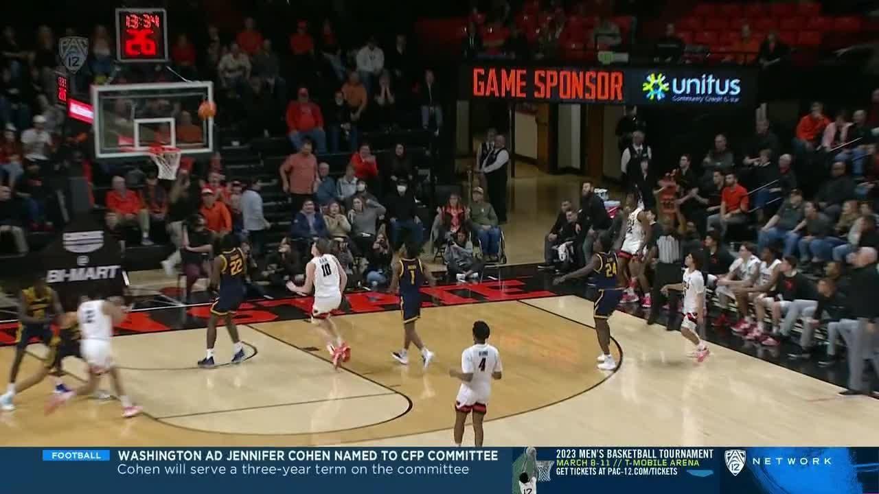 Jordan Pope makes a great defensive play for the steal ESPN Video