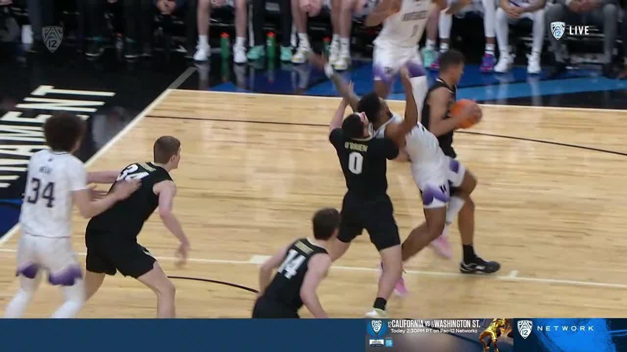 Tristan da Silva makes a great defensive play for the steal ESPN Video