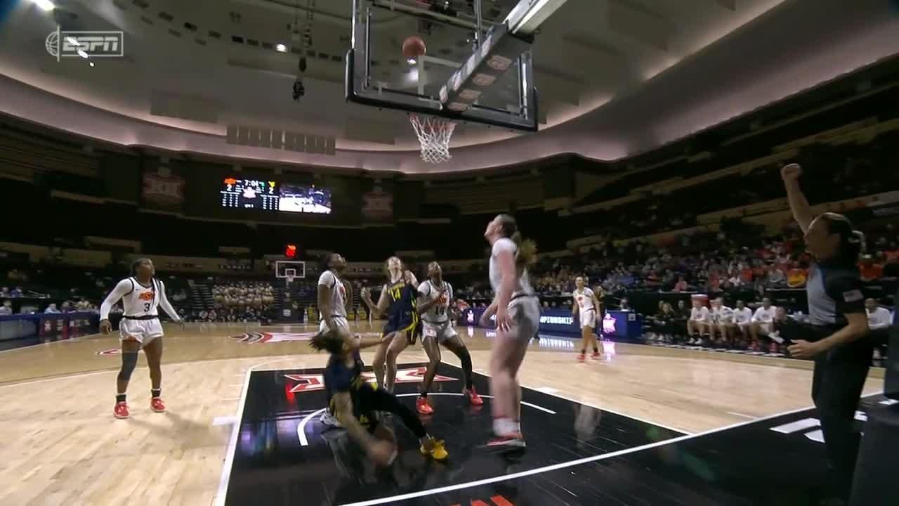 JJ Quinerly somehow gets the and-1 to fall - ESPN Video