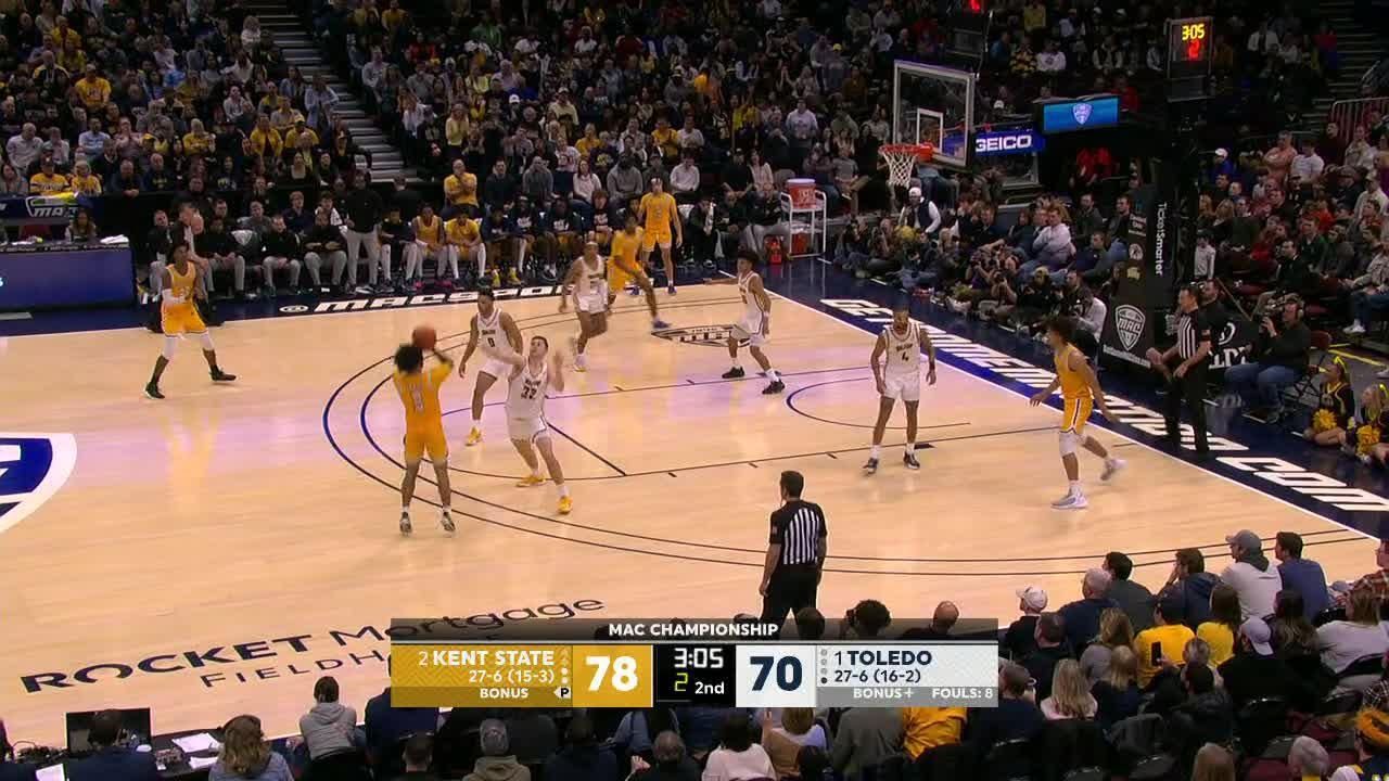 Kent State tops Toledo for MAC tourney championship ESPN Video