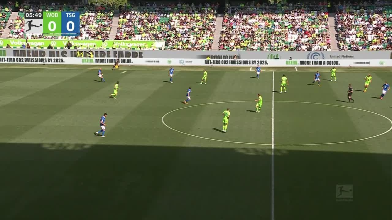 VfL Wolfsburg vs. TSG Hoffenheim Game Highlights ESPN Video