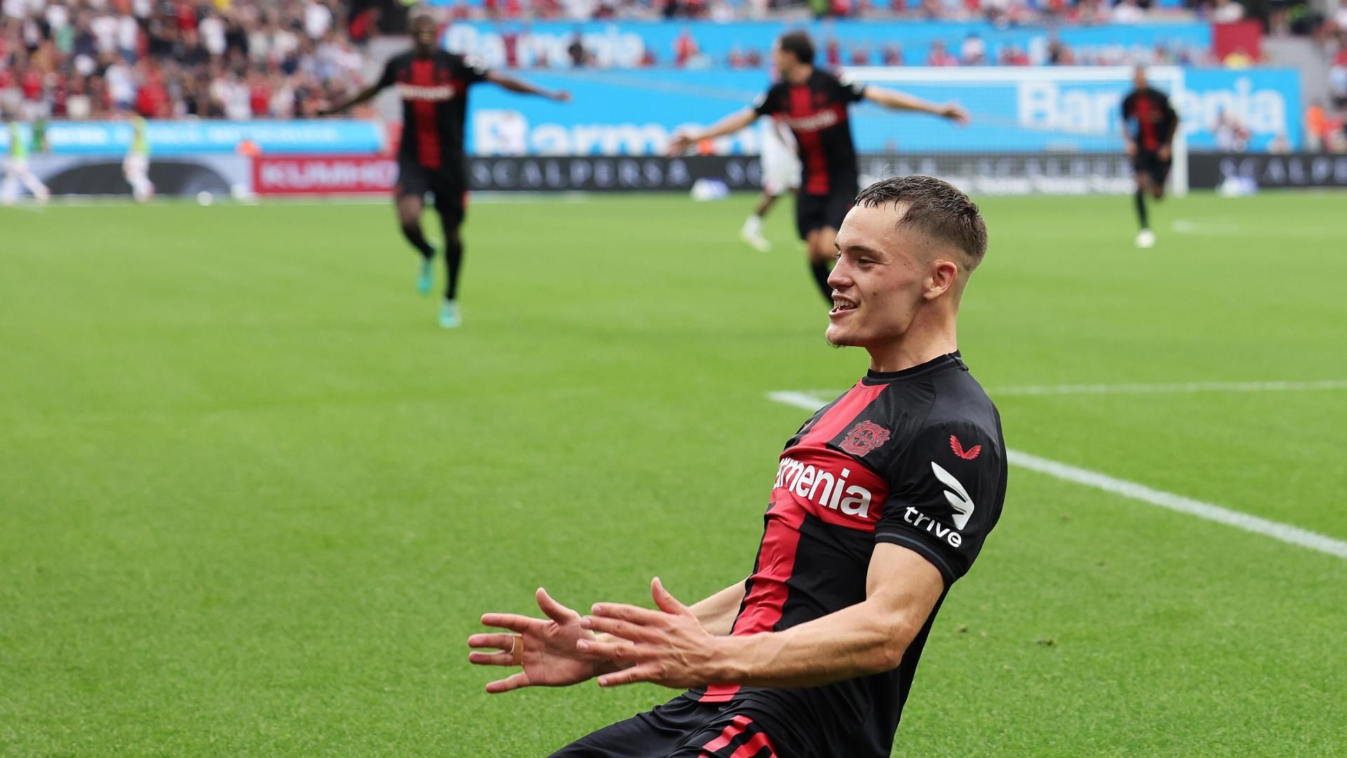 Florian Wirtz Kisses Leverkusen s Winning Goal In Off The Crossbar florian-wirtz-kisses-leverkusen-s-winning-goal-in-off-the-crossbar
