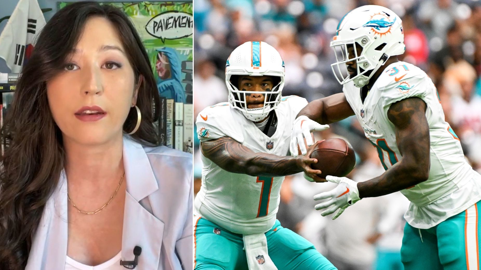 Miami Dolphins video says they'll stay inside during anthem