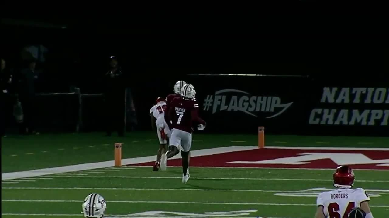 Gage Larvadain scores 99yard receiving TD ESPN Video