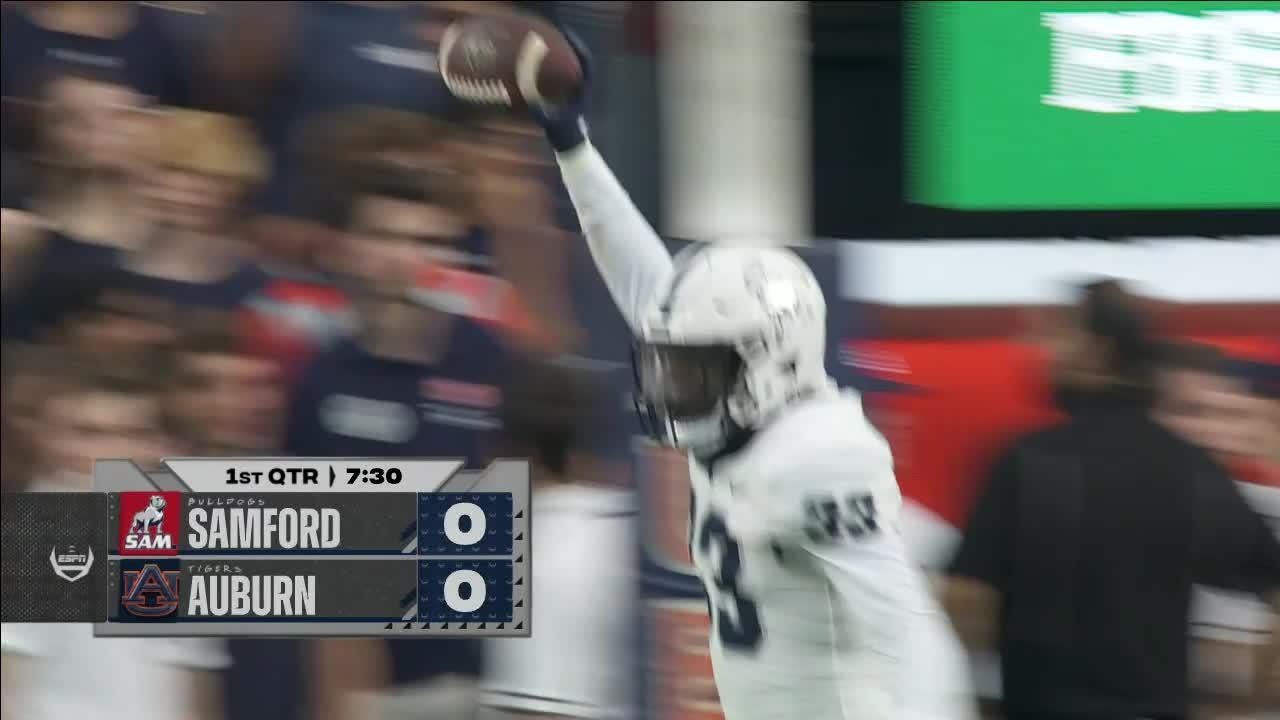 Jaden Mosley makes timely pick vs. Auburn ESPN Video
