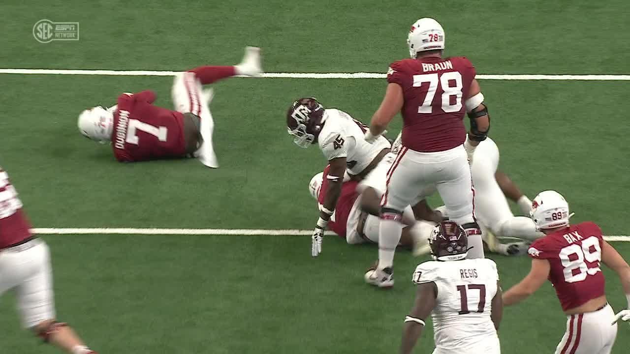 Edgerrin Cooper comes away with a sack - ESPN Video