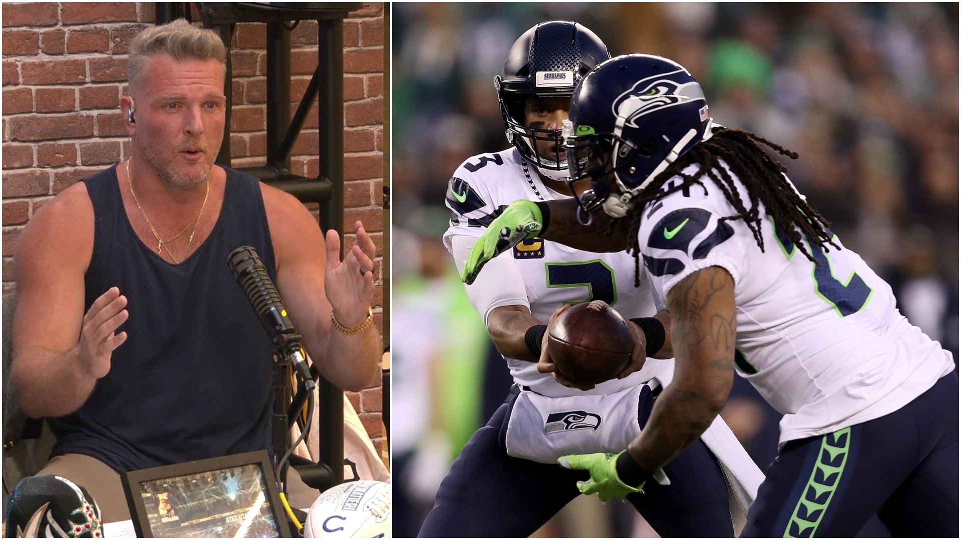 Pat McAfee on X: The Seattle Seahawks have selected a weapon for