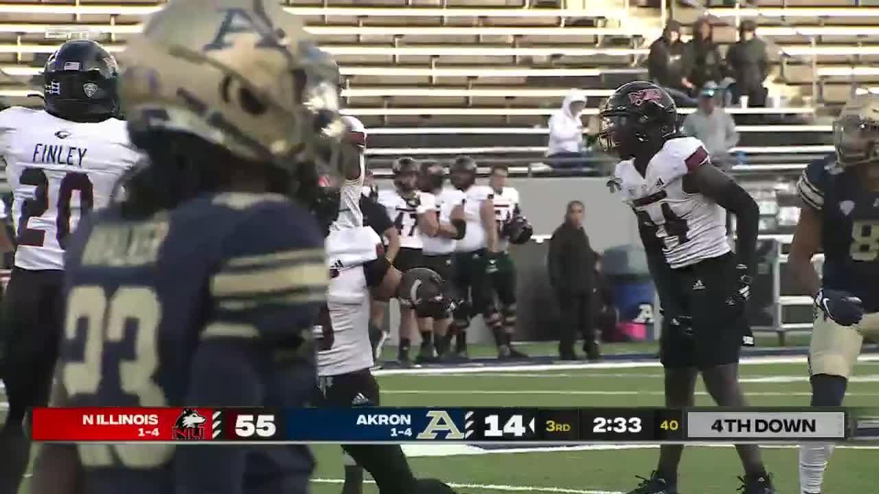 Northern Illinois Huskies vs. Akron Zips: Full Highlights - ESPN Video