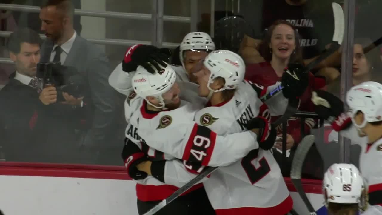 Artem Zub scores goal for Senators - ESPN Video