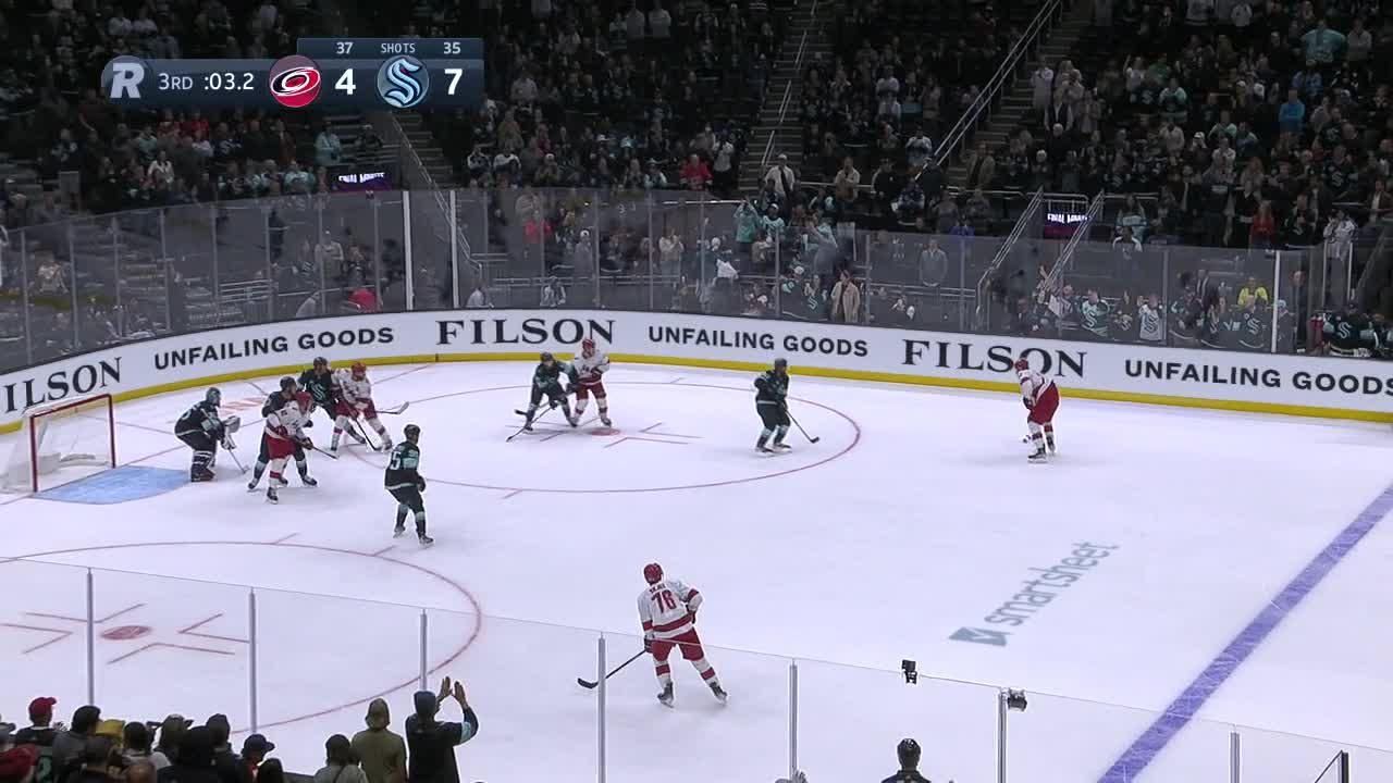 Seattle Kraken Triumph Over Carolina Hurricanes: 4-2 Victory Highlights