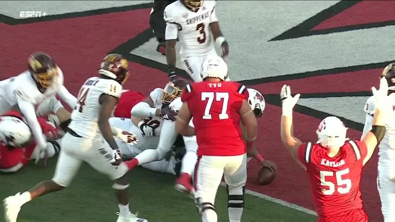 Touchdown! Kiael Kelly Scores Vs. Central Michigan - Espn Video