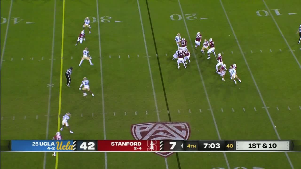 John Humphrey makes timely INT vs. Stanford ESPN Video
