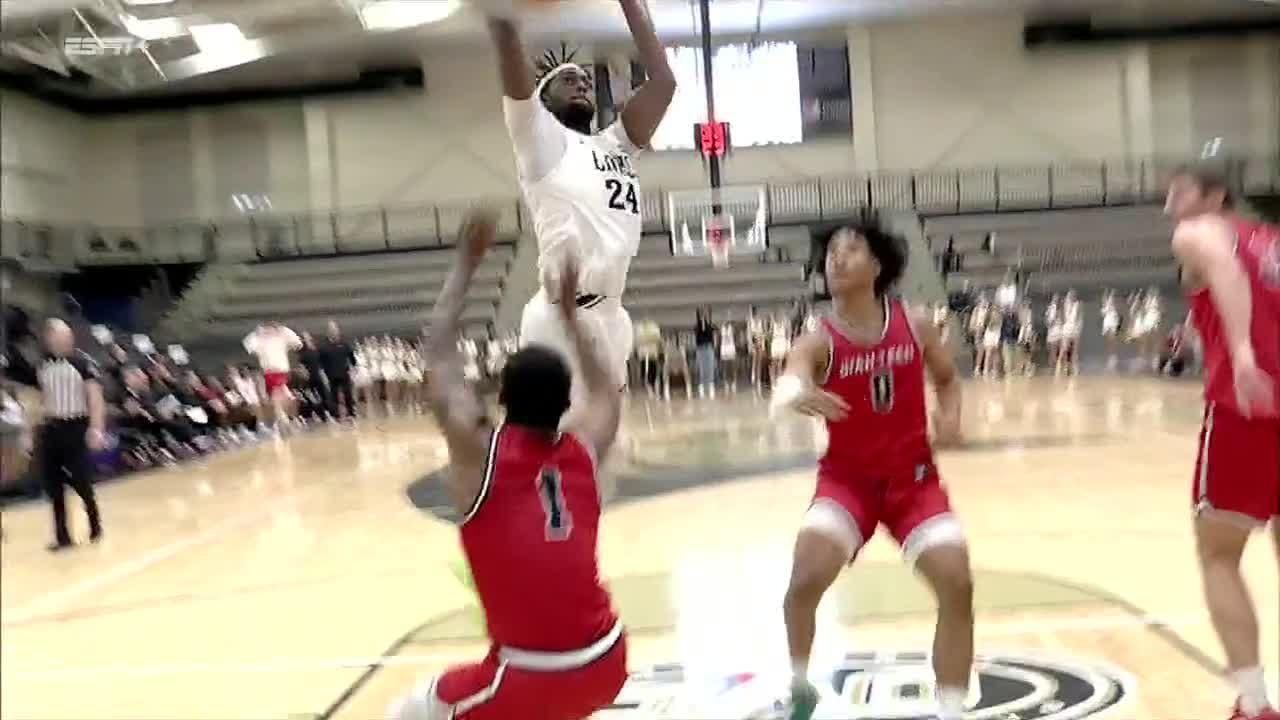 'Jam time!' Keenon Cole's vicious dunk has announcer fired up ESPN Video