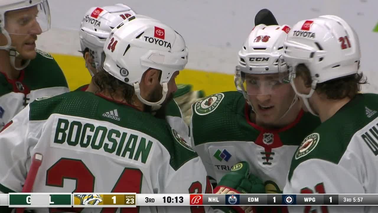 Connor Dewar nets hat trick in Wild win over Predators ESPN Video