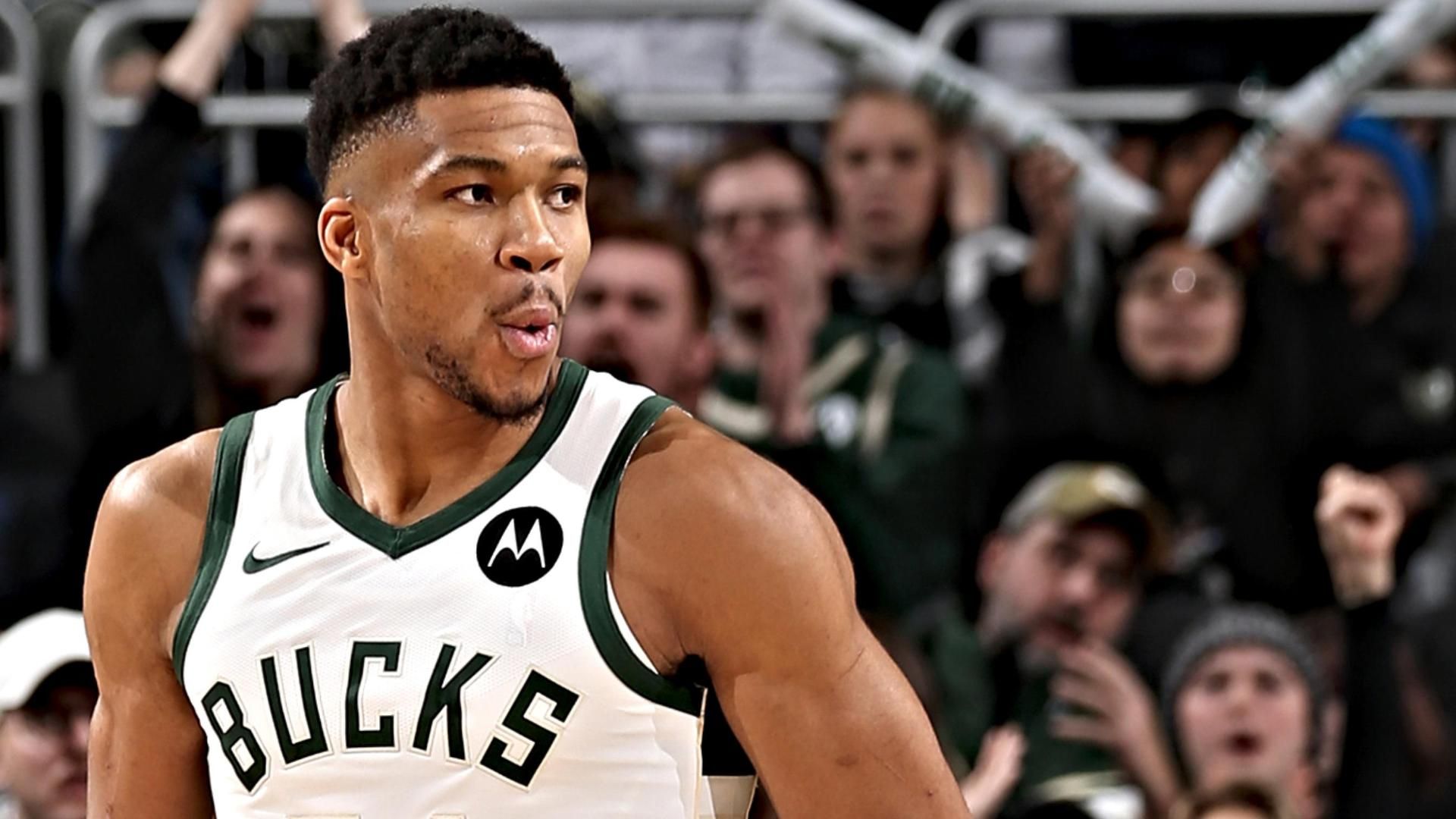 Giannis Antetokounmpo scores franchise-record 64 points, Bucks b