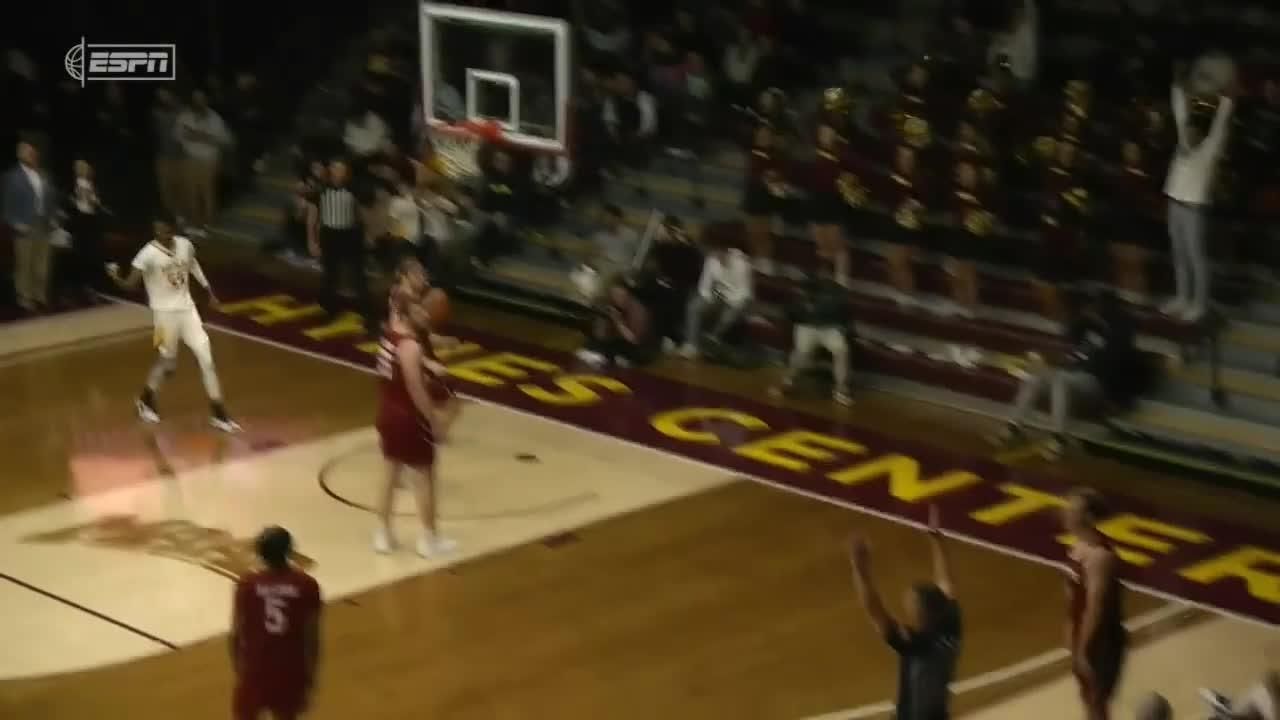 Jean Aranguren drills home 3pointer and1 for Iona ESPN Video