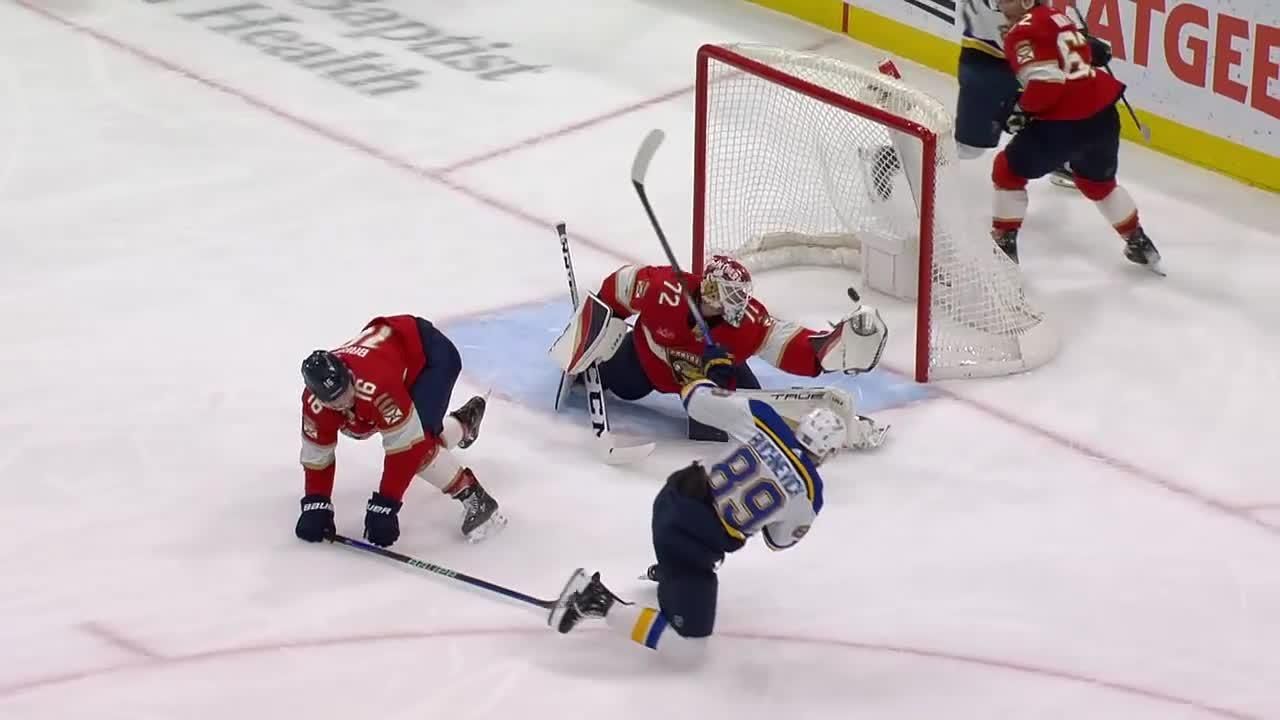 Pavel Buchnevich scores short-handed goal for St. Louis Blues - ESPN Video