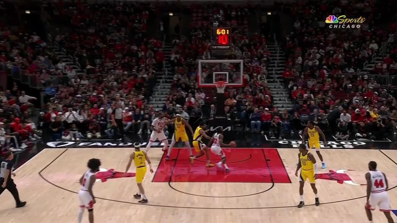 Obi Toppin With The Massive Block At The Rim Espn Video 