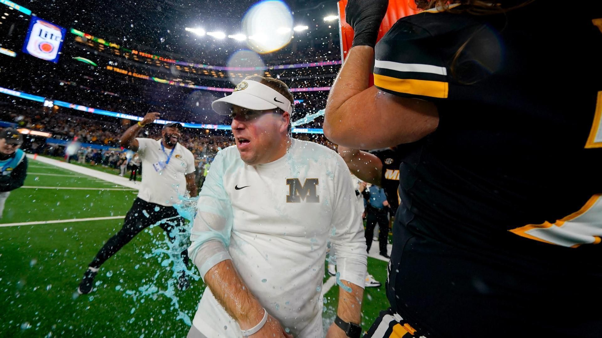 'Eli takes a Drink!' Missouri celebrates Cotton Bowl win ESPN Video