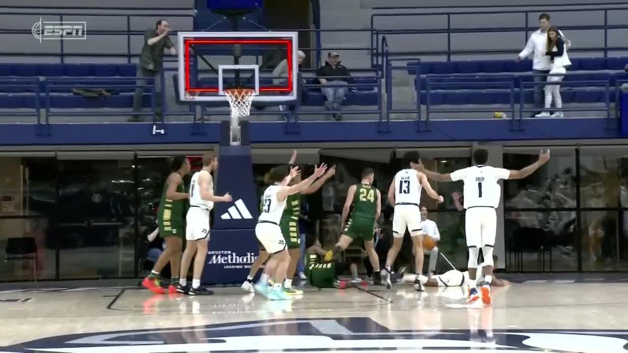 Igor Milicic Jr With The Massive Block At The Rim Espn Video 