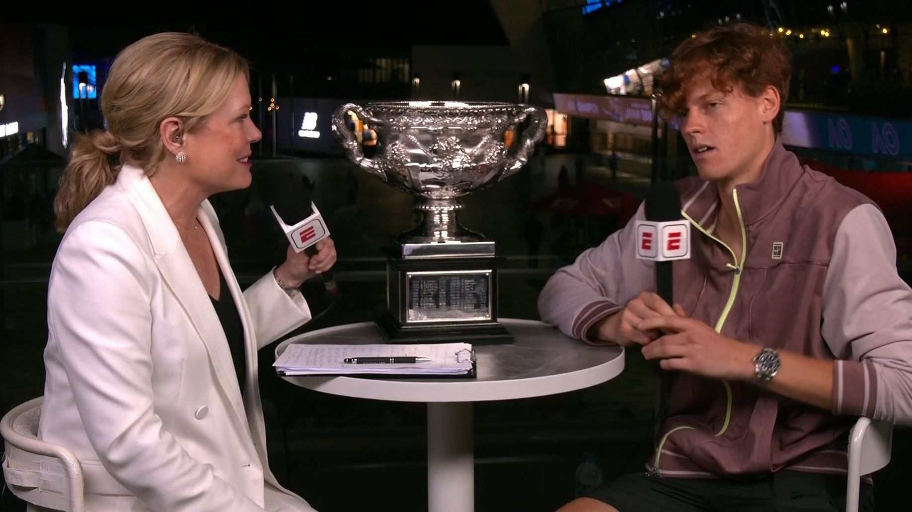 Sinner Interview Sinner credits 'self-belief' for lifting him to Aussie Open title ...