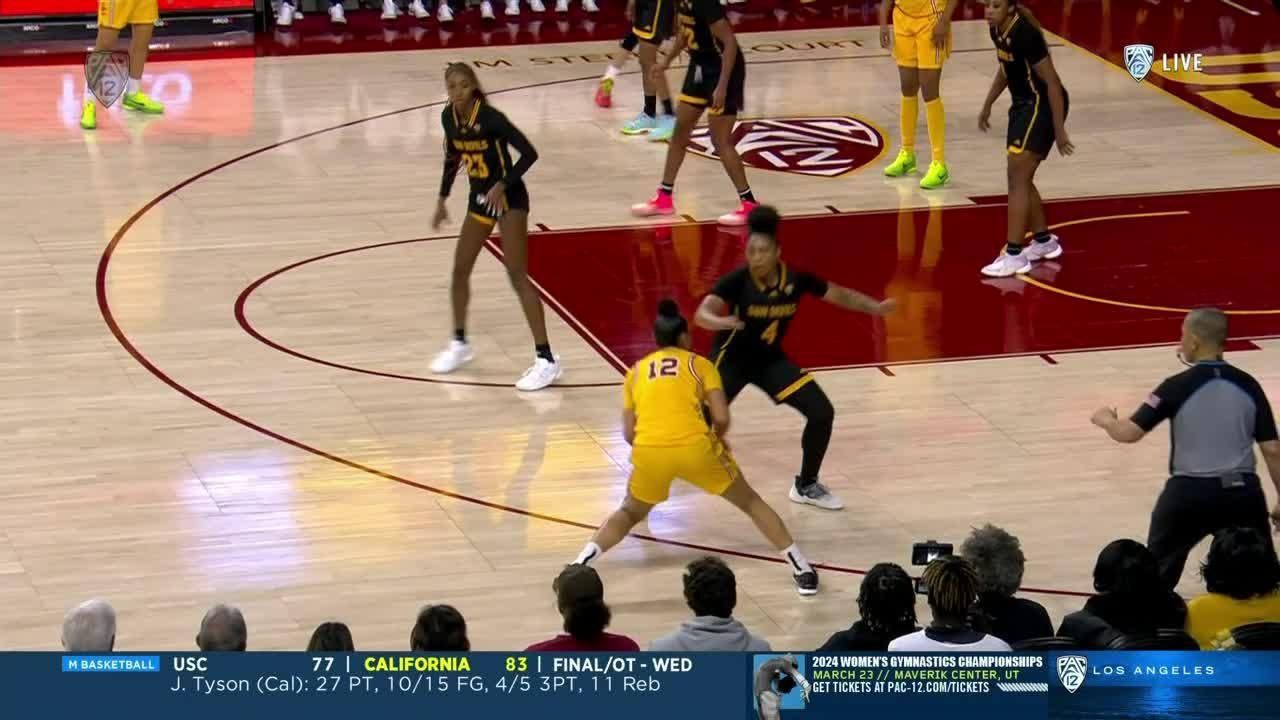 JuJu Watkins nails it from behind the arc ESPN Video