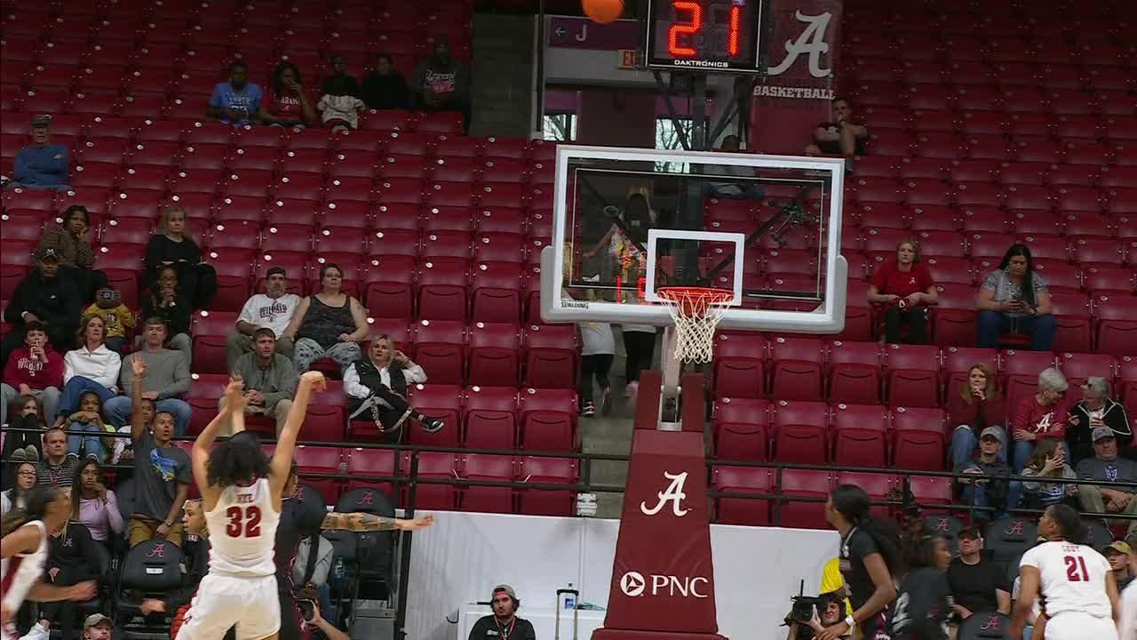 Aaliyah Nye sinks it from downtown - ESPN Video
