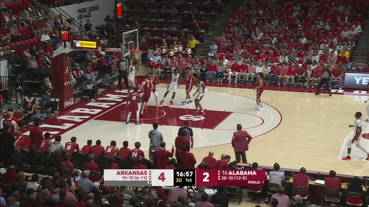 Razorbacks' Trevon Brazile jams slam dunk - ESPN Video