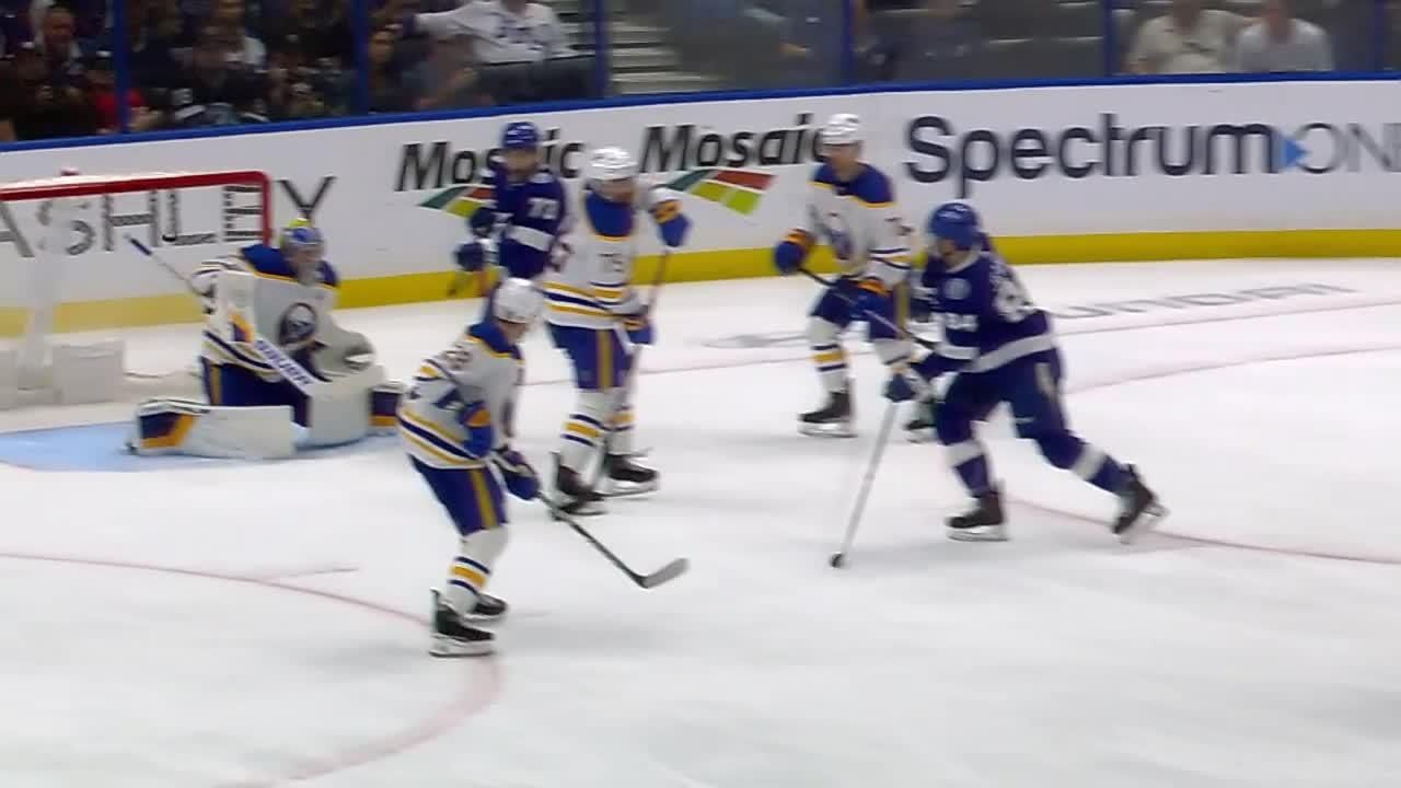 Erik Cernak lights the lamp for Lightning - ESPN Video