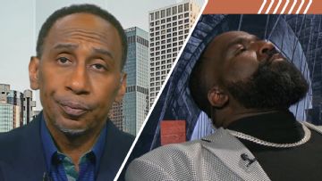 Stephen A. lets Perk hear it, voices his trepidation about the Knicks