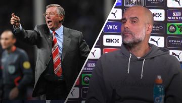 'Translate?' - Pep confused by Sir Alex's 'squeaky bum time'